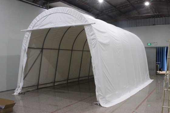Αφαίρετες πλευρικές πύλες πόρτες 400 * 730 * 330cm βαρύ φορτίο Carport για πίσω αυλή και κάμπινγκ