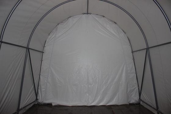 Αφαίρετες πλευρικές πύλες πόρτες 400 * 730 * 330cm βαρύ φορτίο Carport για πίσω αυλή και κάμπινγκ