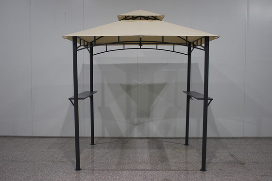 Εξωτερικό μεταλλικό πλαίσιο Κήπος Gazebo Canopy 2.23*1.8*2.5M για προσαρμόσιμες εκδηλώσεις