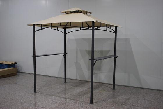 Εξωτερικό μεταλλικό πλαίσιο Κήπος Gazebo Canopy 2.23*1.8*2.5M για προσαρμόσιμες εκδηλώσεις