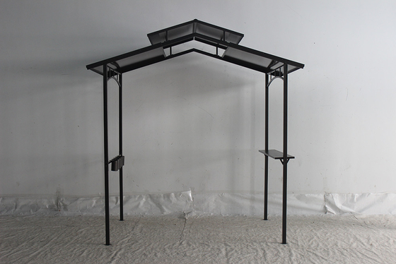 Σκληρό Πίνακα BBQ PC Grill Gazebo Μεταλλικό πλαίσιο για εξωτερικό κήπο Πάρκο Πάρτιο μπάρμπεκιου