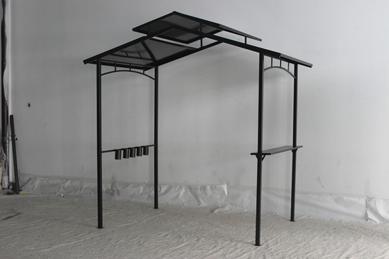 Σκληρό Πίνακα BBQ PC Grill Gazebo Μεταλλικό πλαίσιο για εξωτερικό κήπο Πάρκο Πάρτιο μπάρμπεκιου