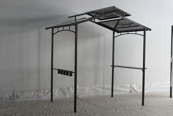 Σκληρό Πίνακα BBQ PC Grill Gazebo Μεταλλικό πλαίσιο για εξωτερικό κήπο Πάρκο Πάρτιο μπάρμπεκιου