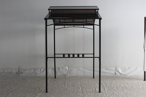 Σκληρό Πίνακα BBQ PC Grill Gazebo Μεταλλικό πλαίσιο για εξωτερικό κήπο Πάρκο Πάρτιο μπάρμπεκιου
