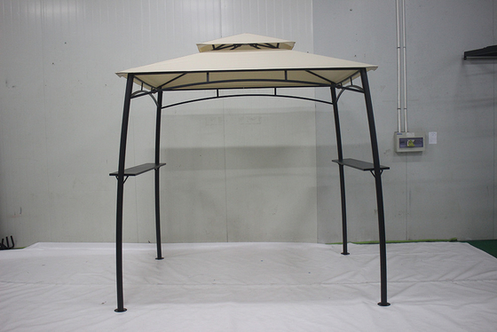 Προσαρμόσιμο μεταλλικό πλαίσιο Κήπος BBQ Grill Gazebo για εξωτερική ψυχαγωγία