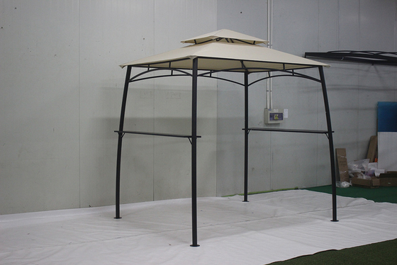 Προσαρμόσιμο μεταλλικό πλαίσιο Κήπος BBQ Grill Gazebo για εξωτερική ψυχαγωγία