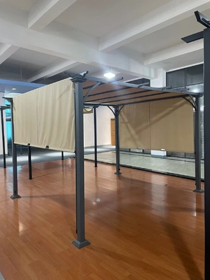 Εξωτερικό κήπο Πάρτι Γκαζέμπο σκηνή 3 * 3,5 * 2,4m με ανθεκτικό υλικό πλέγματος πολυεστέρα