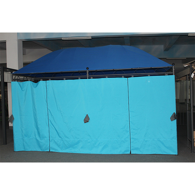 Μπλε Μεγάλο Design Canopy έπιπλα Μεταλλικό Πίνακα Πάνω Gazebo για 3 * 4M εξωτερικά έπιπλα
