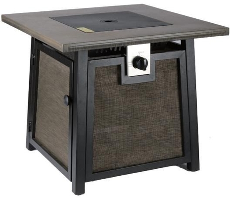 Εξωτερικός κήπος Corten Steel BBQ Grill με ορθογώνιο σφαιρικό ακατέργαστο λάστιχο αερίου