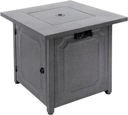 Εξωτερικός κήπος Corten Steel BBQ Grill με ορθογώνιο σφαιρικό ακατέργαστο λάστιχο αερίου