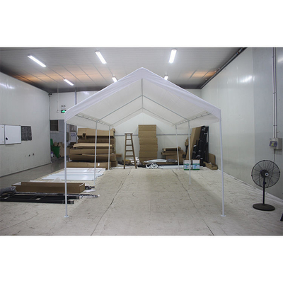 Μεταλλικό επικαλυμμένο με σκόνη 3 x 6 ft Canopy Portable Shelter για αποθήκευση ποδηλάτων και μοτοσυκλετών