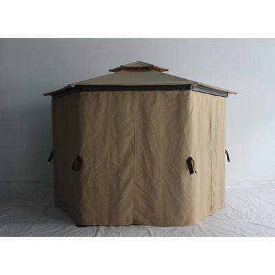 Κήπος Πάρτιο Φρέμα Μία οροφή Sunshine Gazebo με αδιάβροχο PVC επικαλυμμένο πλευρικό ύφασμα