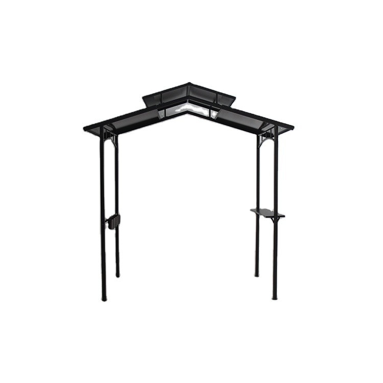 Σκληρό Πίνακα BBQ PC Grill Gazebo Μεταλλικό πλαίσιο για εξωτερικό κήπο Πάρκο Πάρτιο μπάρμπεκιου