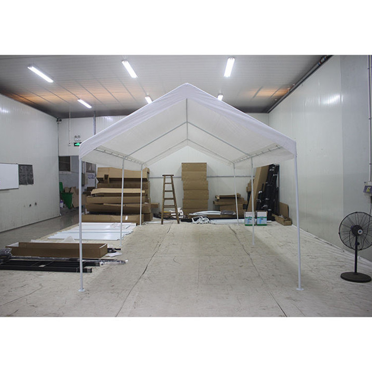Metal Frame Outdoor Storage Shed 3 x 6 ft Canopy for Bike Μοτοσυκλέτα Φορητό Καταφύγιο